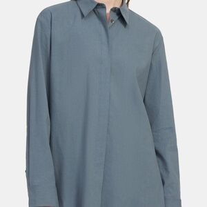 Linen button down Theory shirt